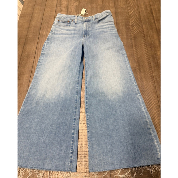 Madewell Flared Wide-Leg Jeans Women’s Size 30 NWT $138 - Picture 8 of 9